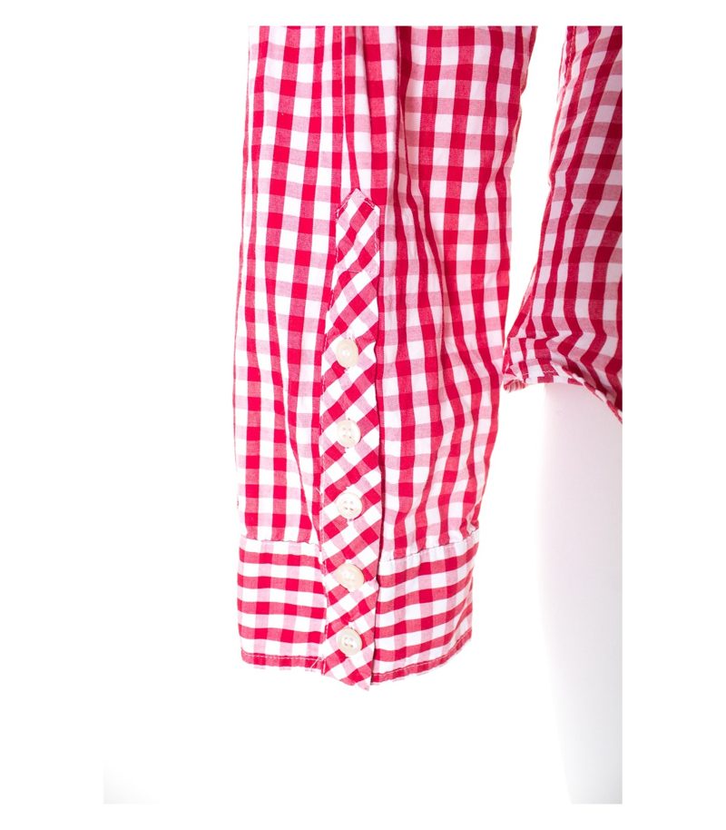 Marc O'Polo Damen Bluse Shirt Gr. DE 36 Rot/Weiß Baumwolle – Foto 4