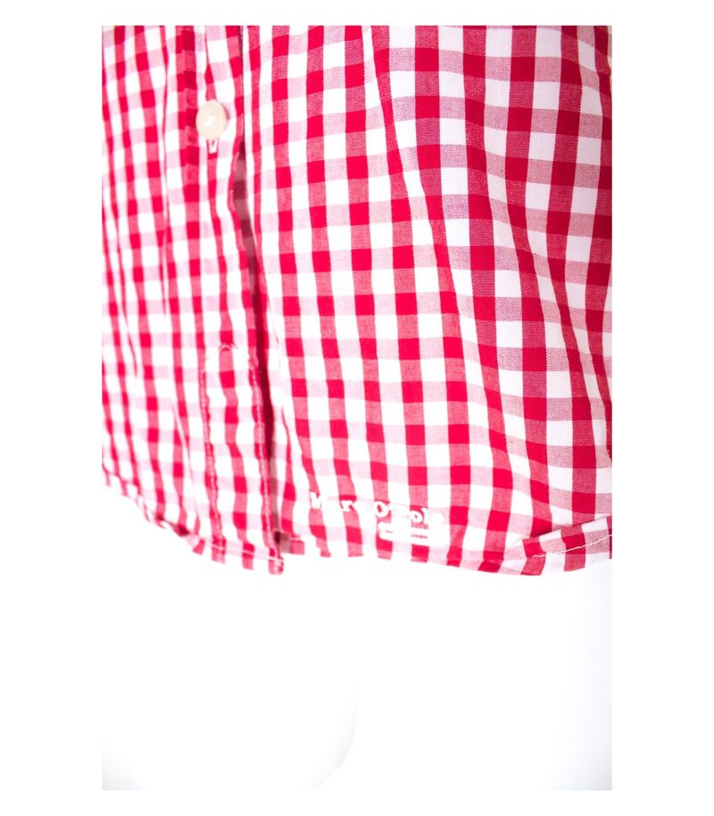 Marc O'Polo Damen Bluse Shirt Gr. DE 36 Rot/Weiß Baumwolle – Foto 5
