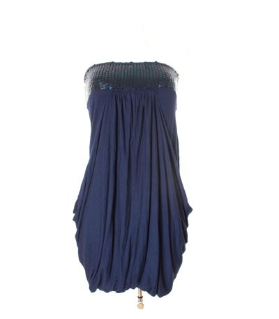 IMPERIAL Damen Kleid Freizeitkleid Gr. M Blau Viskose