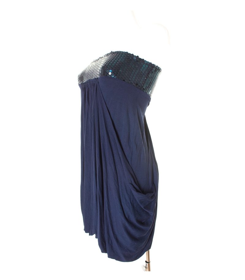 IMPERIAL Damen Kleid Freizeitkleid Gr. M Blau Viskose – Foto 2