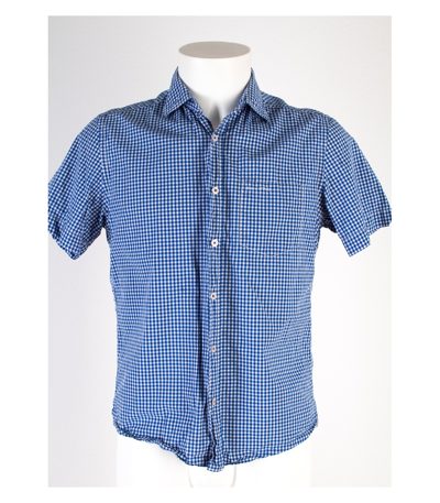 Marc O'Polo Herren Hemd Freizeit Kurzarm Hemd Shirt Gr. S/38 Baumwolle