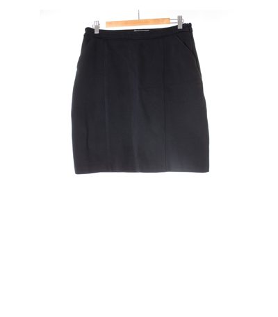 Boden Damen Rock Gr. DE 40 Schwarz Baumwolle