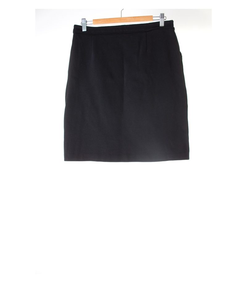 Boden Damen Rock Gr. DE 40 Schwarz Baumwolle – Foto 2