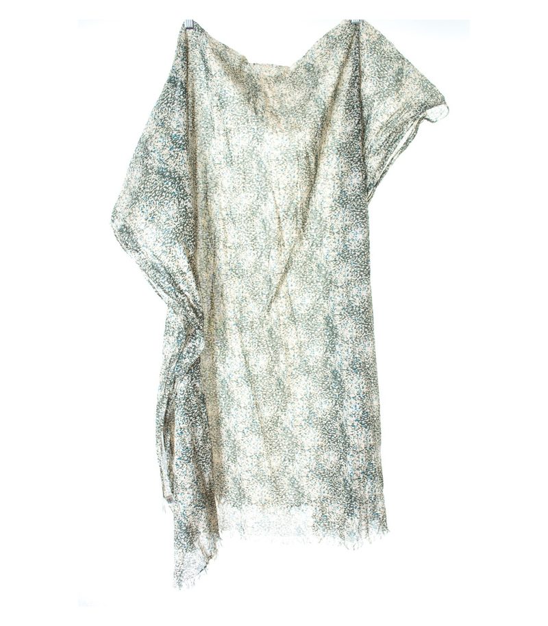 NOA Damen Schal Tuch Gr. 200 cm x 109 cm Mehrfarbig Baumwolle – Foto 1