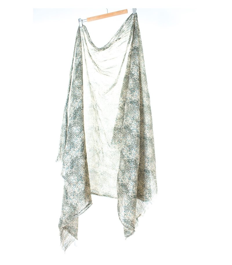 NOA Damen Schal Tuch Gr. 200 cm x 109 cm Mehrfarbig Baumwolle – Foto 3