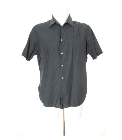 HUGO BOSS Herren Hemd Shirt GR. L Grau Baumwolle