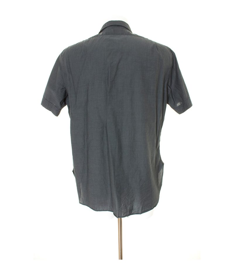 HUGO BOSS Herren Hemd Shirt GR. L Grau Baumwolle – Foto 3