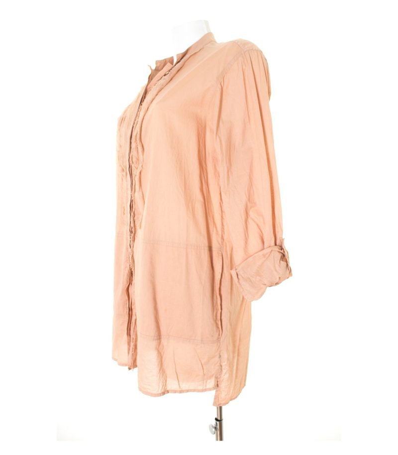 STRENESSE BLUE Damen Kleid Tunika Gr. DE 40 Orange Baumwolle Seide – Foto 2