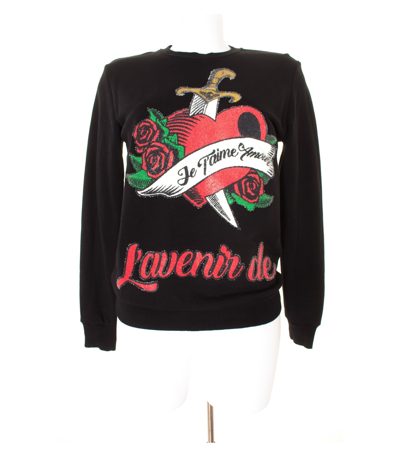 Damen Sweatshirt Damen Langarmshirt Longsleeves Gr. S Mehrfarbig Baumwolle