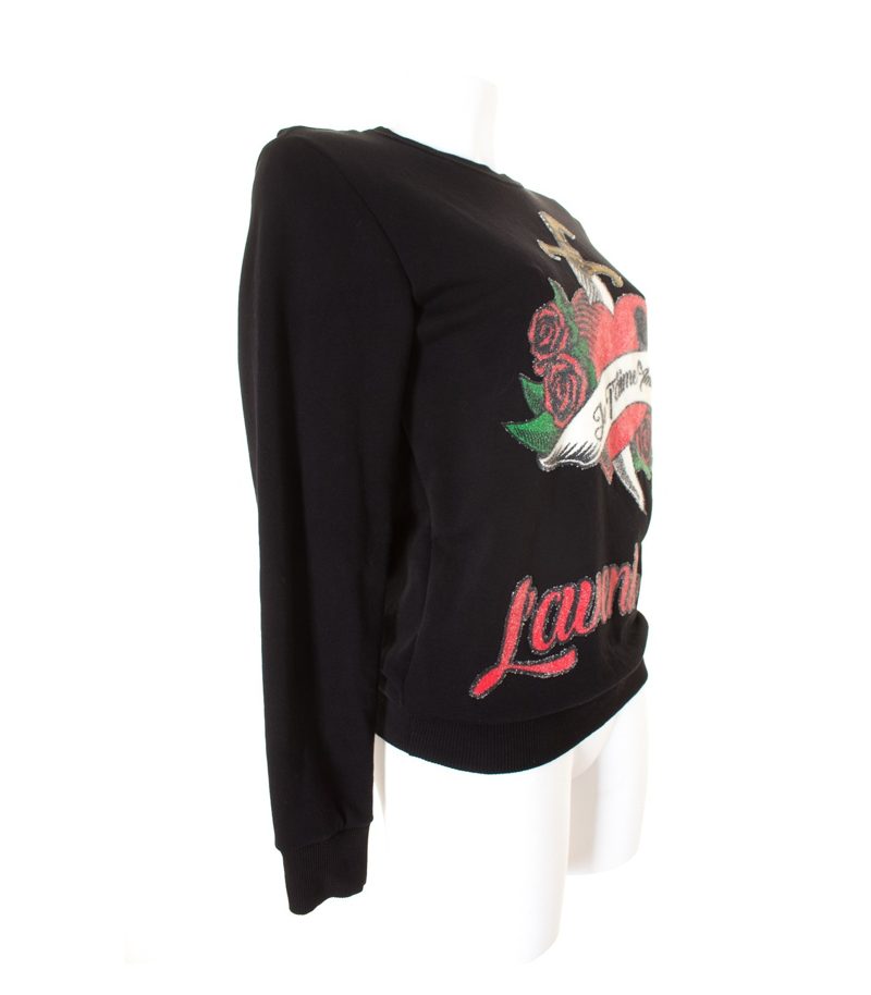 Damen Sweatshirt Damen Langarmshirt Longsleeves Gr. S Mehrfarbig Baumwolle – Foto 4