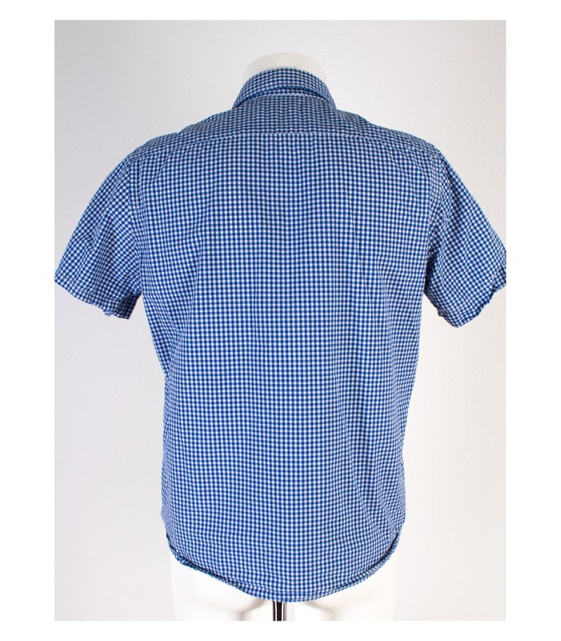 Marc O'Polo Herren Hemd Freizeit Kurzarm Hemd Shirt Gr. S/38 Baumwolle – Foto 2