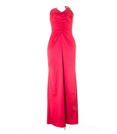 HALLHUBER evening Damen Kleid Abendkleid Gr. DE 38 Rot
