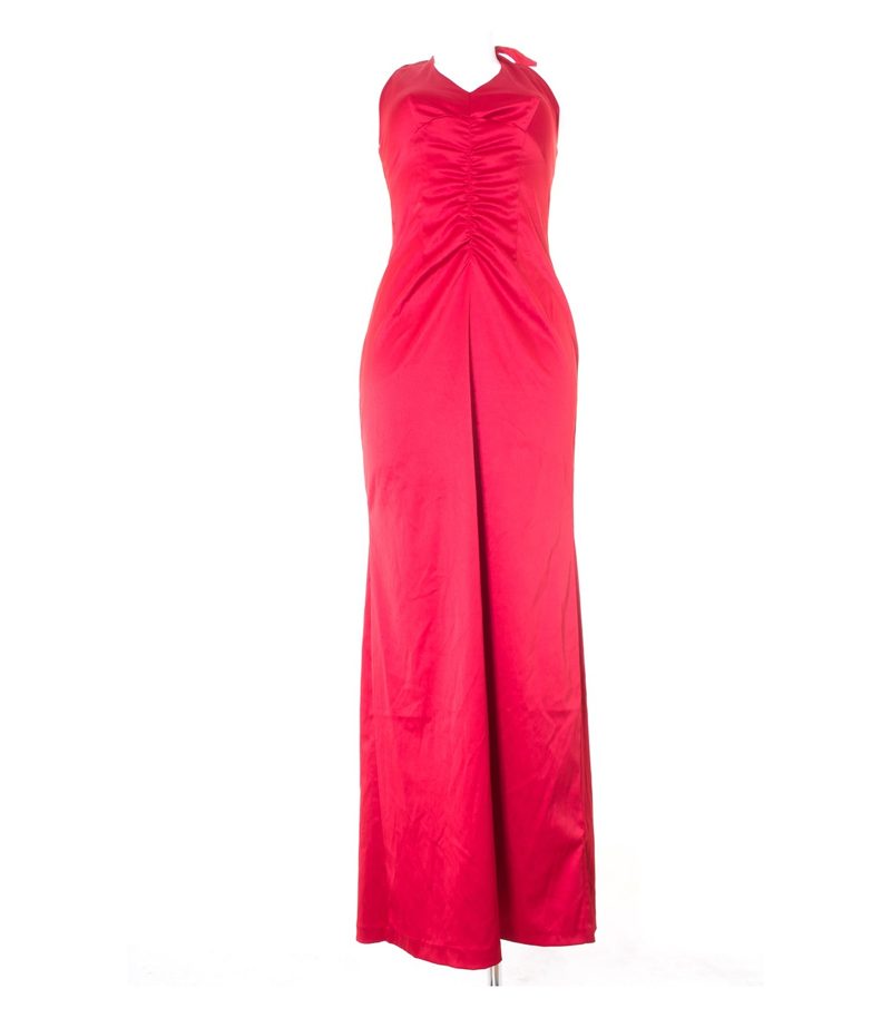 HALLHUBER evening Damen Kleid Abendkleid Gr. DE 38 Rot – Foto 1