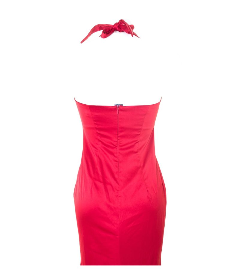 HALLHUBER evening Damen Kleid Abendkleid Gr. DE 38 Rot – Foto 3
