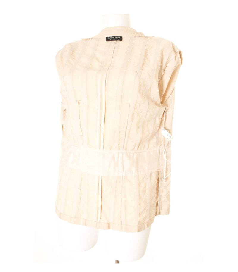 BLACKY BERLIN Damen Blazer Gr. DE 38 Cremebeige Viskose – Foto 5