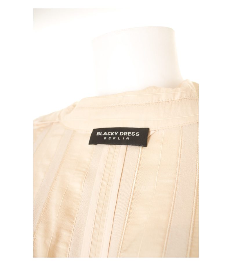 BLACKY BERLIN Damen Blazer Gr. DE 38 Cremebeige Viskose – Foto 6
