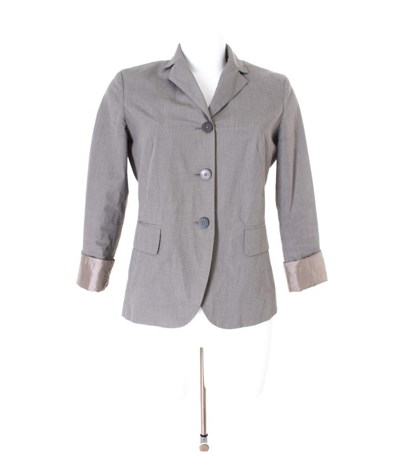 Marc O'Polo Damen Blazer Gr. DE 36 in Braunbeige Baumwolle – Foto 5