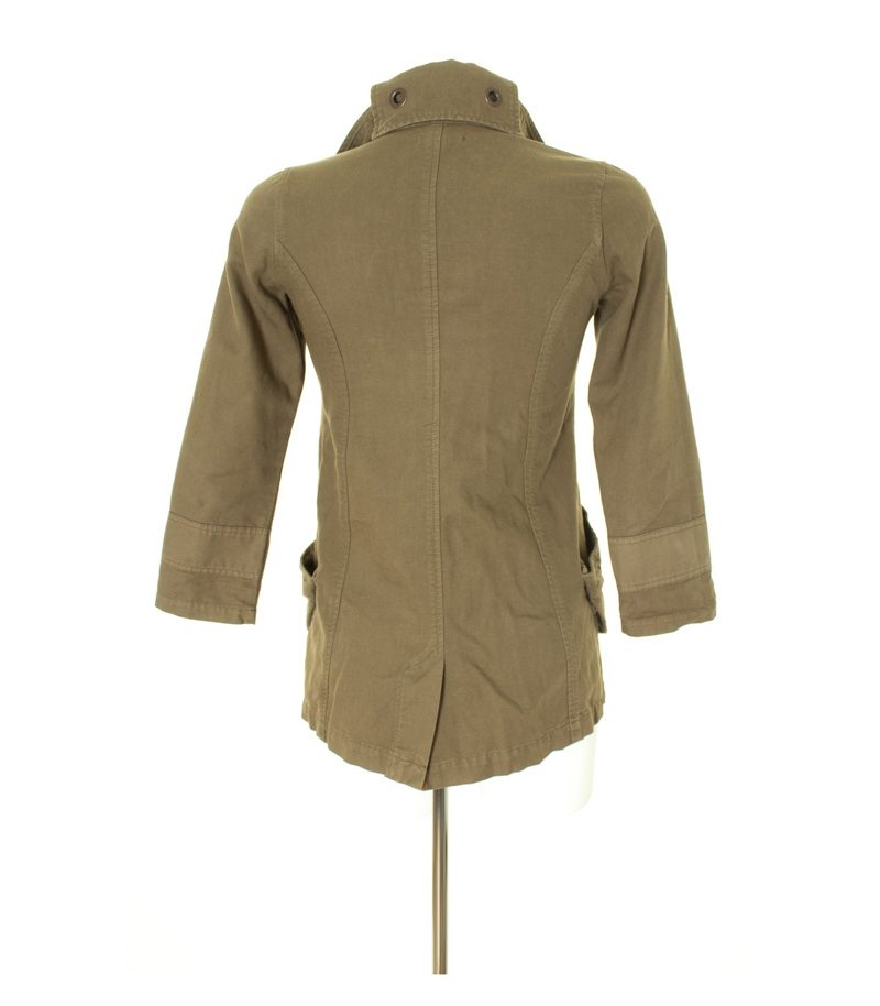 DKNY DONNA KARAN NEW YORK Mädchen Sommerjacke Gr. 10 Jahre Khaki Baumwolle – Foto 3