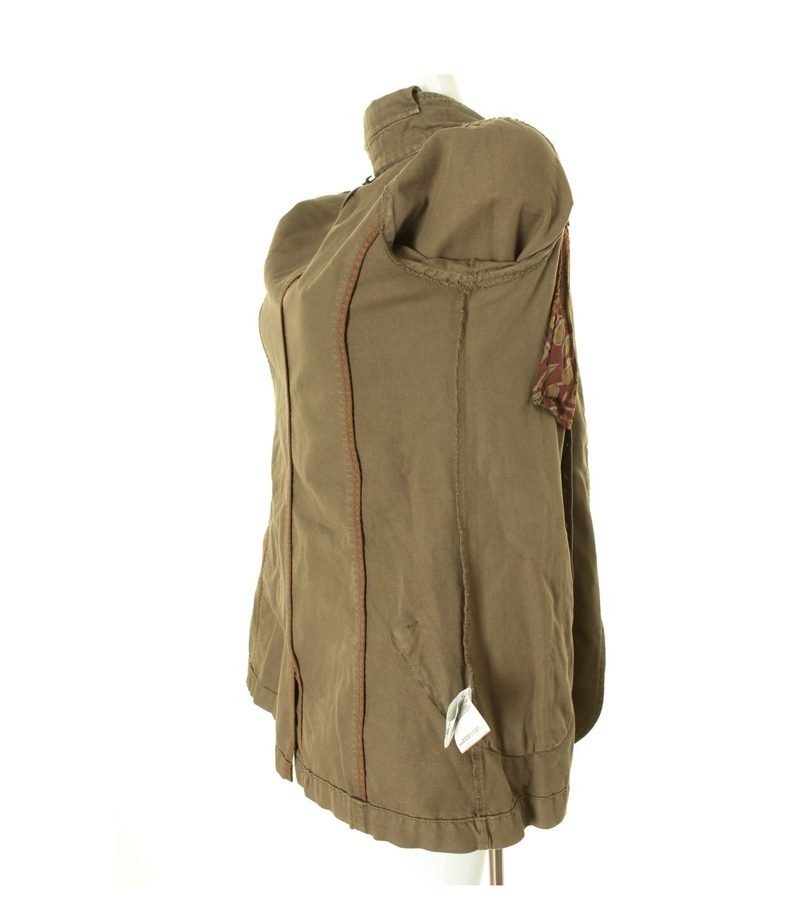 DKNY DONNA KARAN NEW YORK Mädchen Sommerjacke Gr. 10 Jahre Khaki Baumwolle – Foto 6