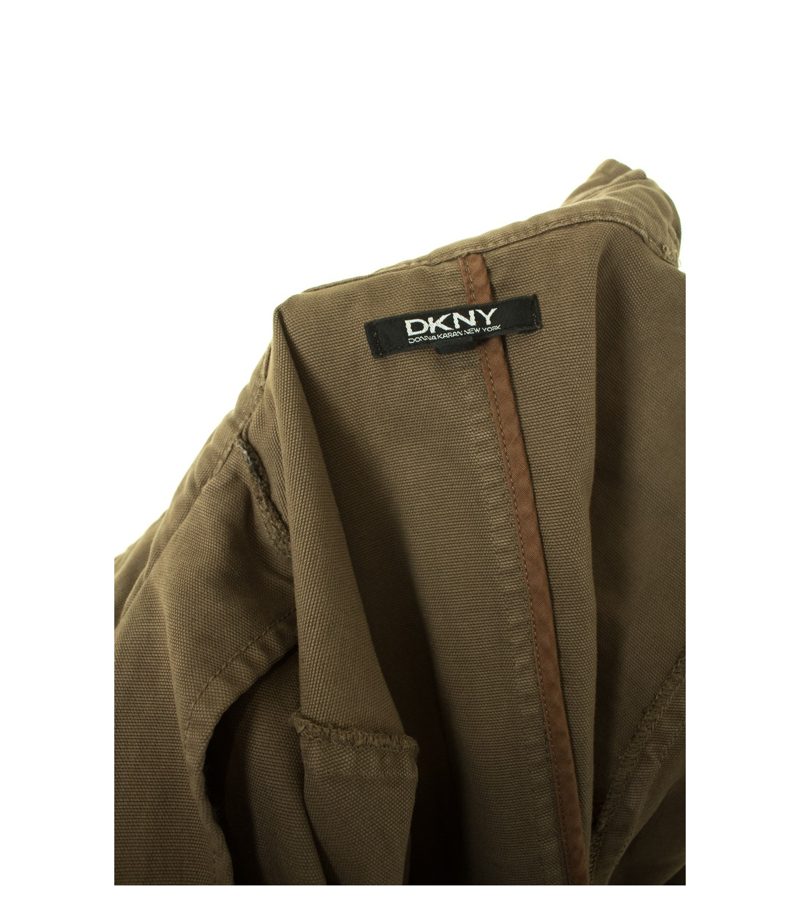 DKNY DONNA KARAN NEW YORK Mädchen Sommerjacke Gr. 10 Jahre Khaki Baumwolle – Foto 7