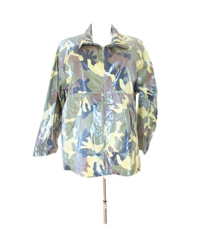 TUZZI Damen Regenjacke Sommerjacke Gr. DE 40 Mehrfarbig Baumwolle