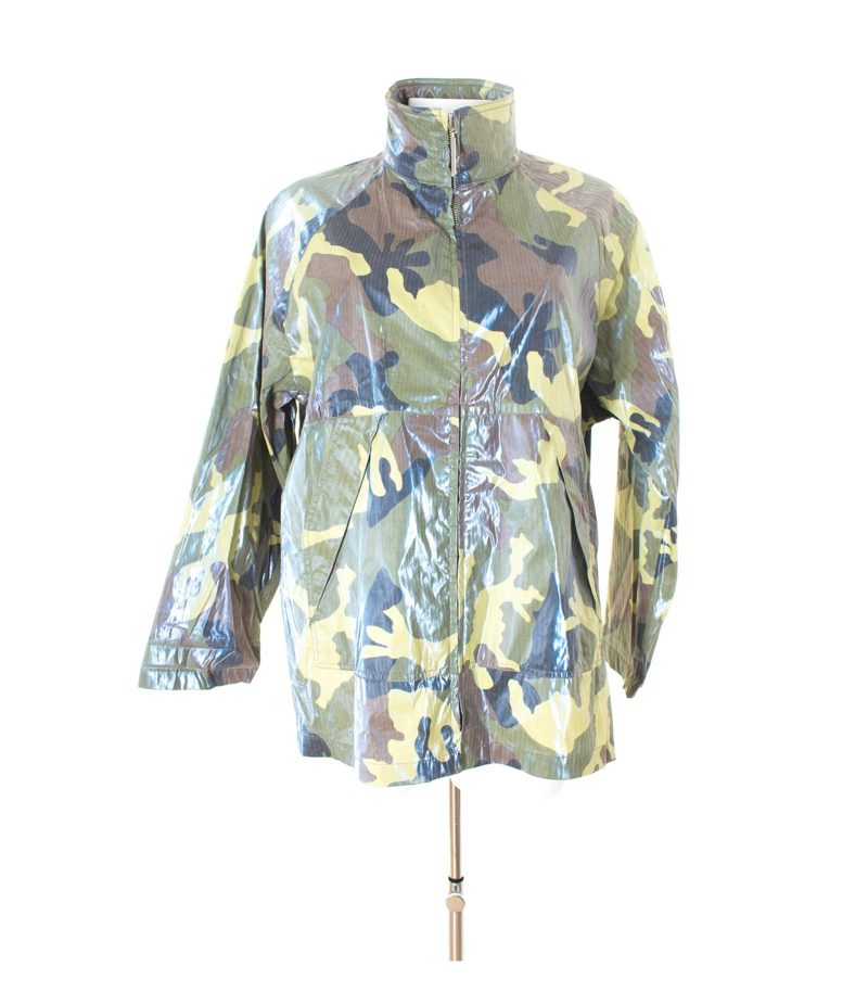 TUZZI Damen Regenjacke Sommerjacke Gr. DE 40 Mehrfarbig Baumwolle – Foto 5