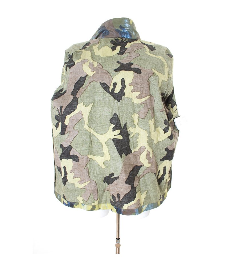 TUZZI Damen Regenjacke Sommerjacke Gr. DE 40 Mehrfarbig Baumwolle – Foto 6