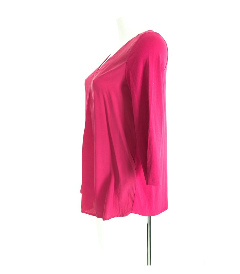 RIANI Damen Bluse Shirt Gr. DE 36 Rosa Viskose Seide – Foto 2