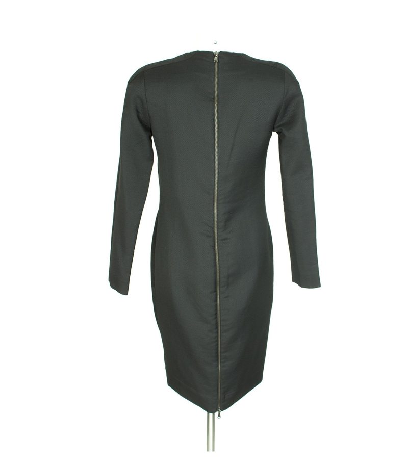 COS Damen Kleid Gr. DE 40 Schwarz Wolle – Foto 3