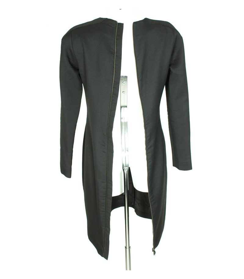 COS Damen Kleid Gr. DE 40 Schwarz Wolle – Foto 4