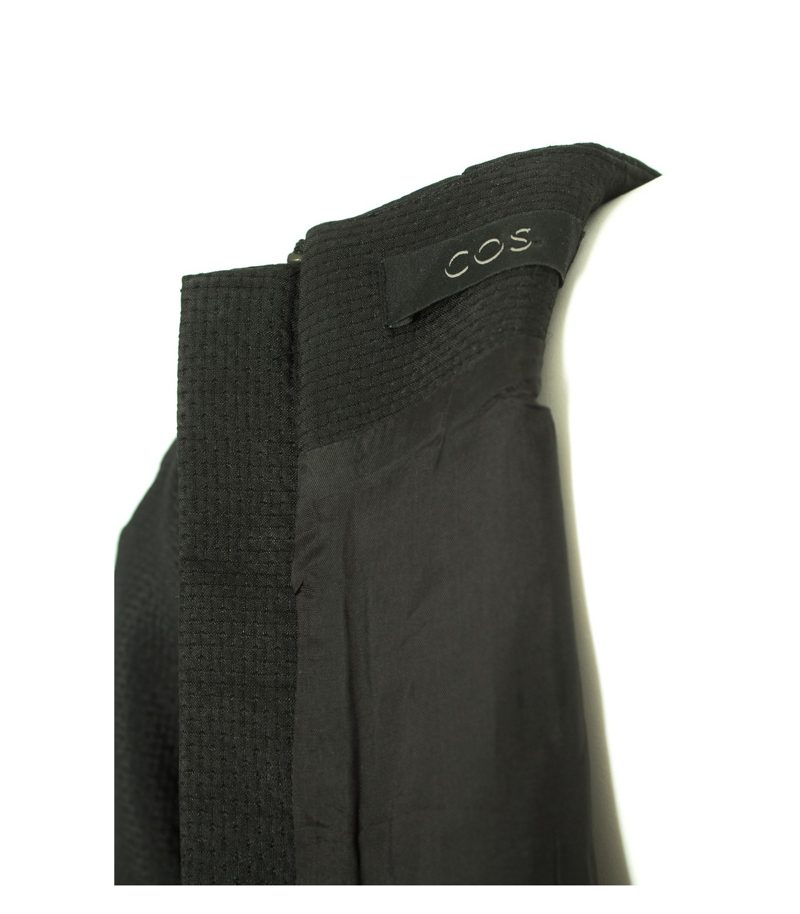 COS Damen Kleid Gr. DE 40 Schwarz Wolle – Foto 5