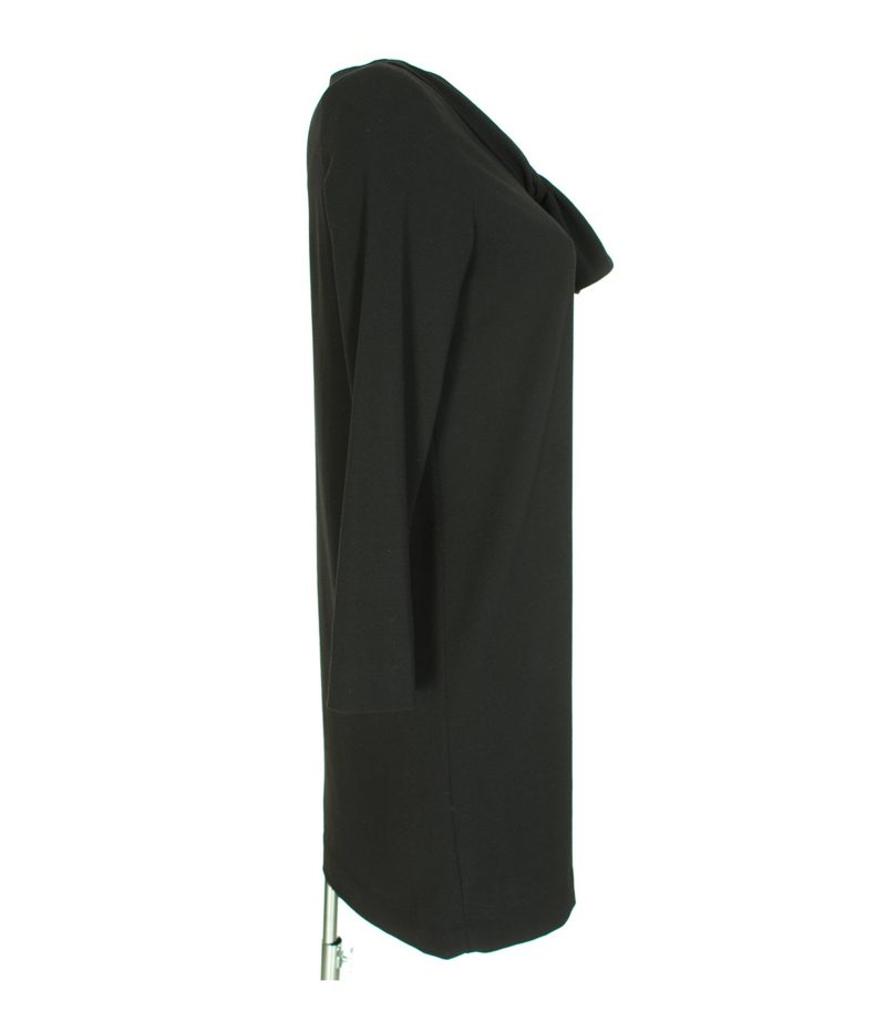 COS Damen Kleid Lagenlook Gr. DE 36 Schwarz Viskose – Foto 2