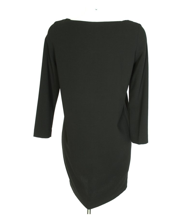 COS Damen Kleid Lagenlook Gr. DE 36 Schwarz Viskose – Foto 3
