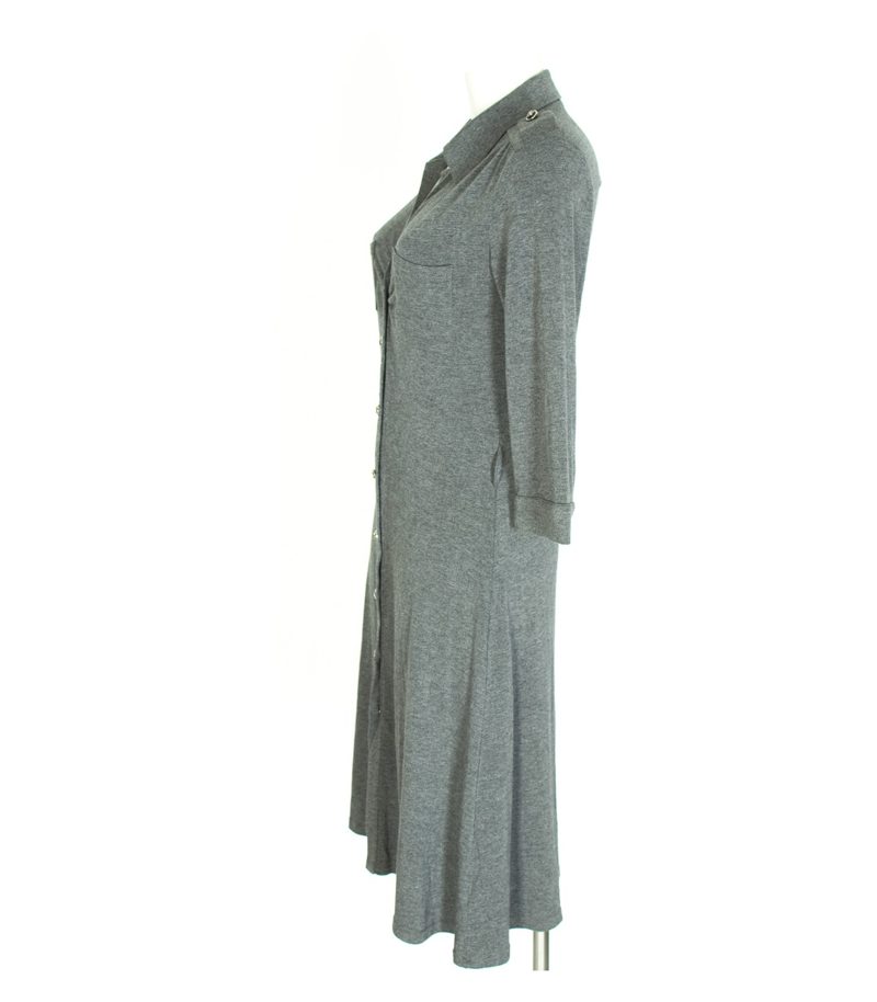 HALLHUBER trend Damen Kleid Freizeitkleid Gr. M Grau – Foto 2