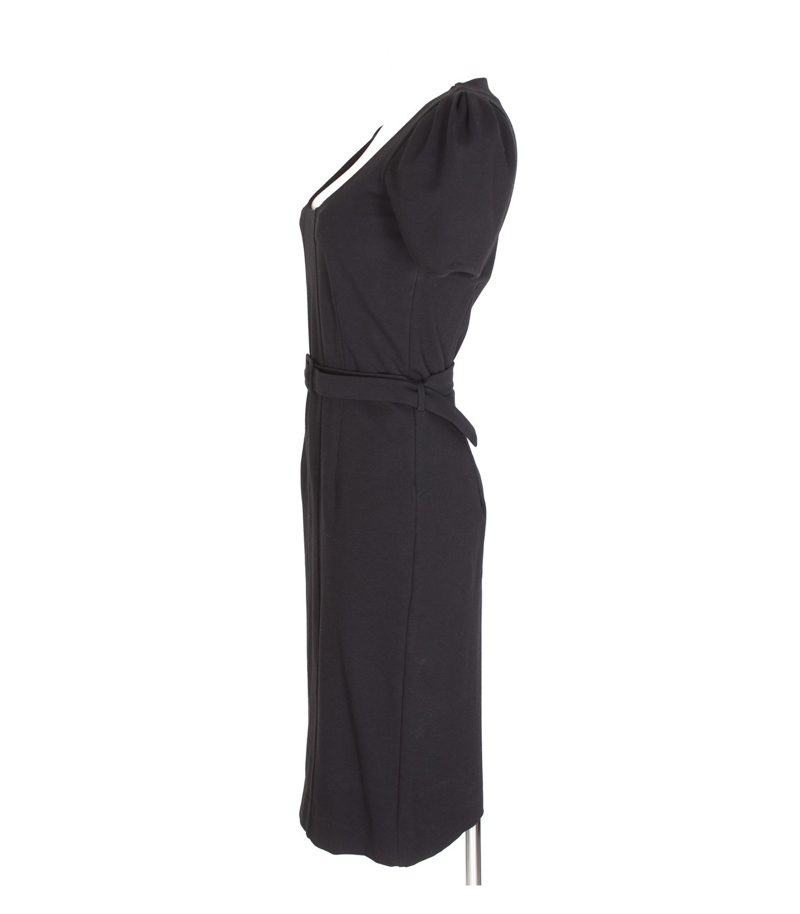 HUGO BOSS Damen Kleid Gr. S Schwarz Viskose – Foto 2