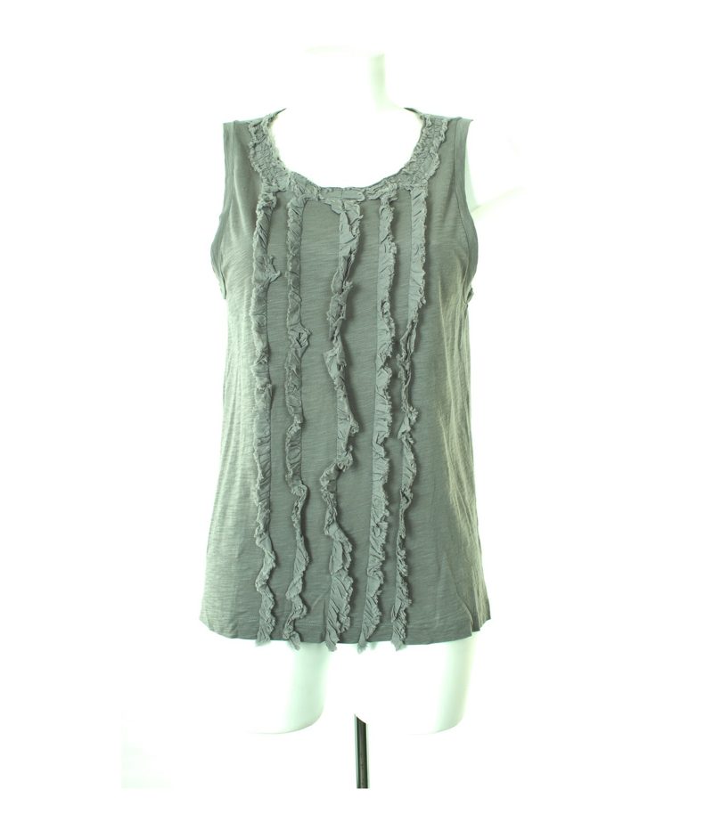 J.CREW Damen Top Shirt Gr. S Grau Baumwolle – Foto 1