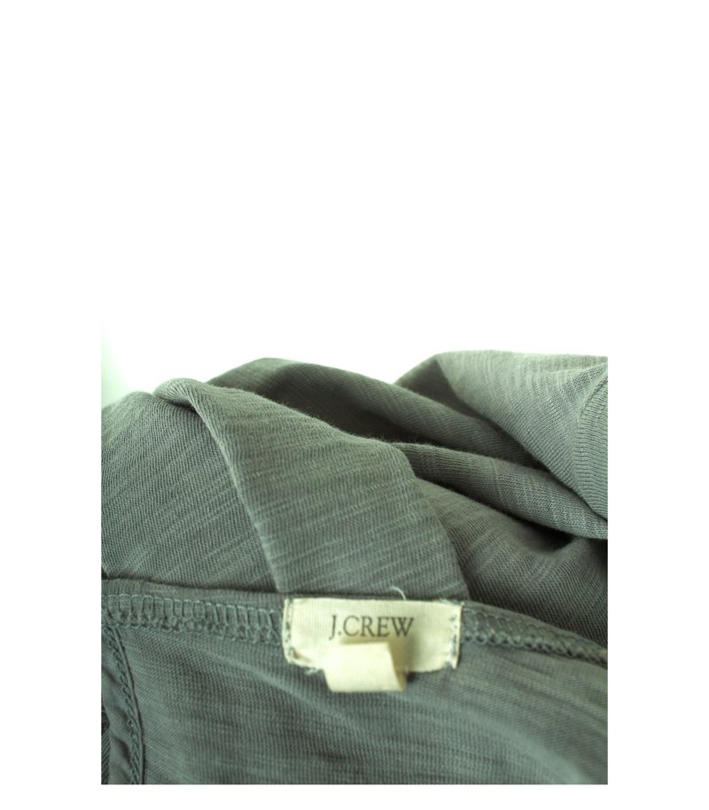 J.CREW Damen Top Shirt Gr. S Grau Baumwolle – Foto 4