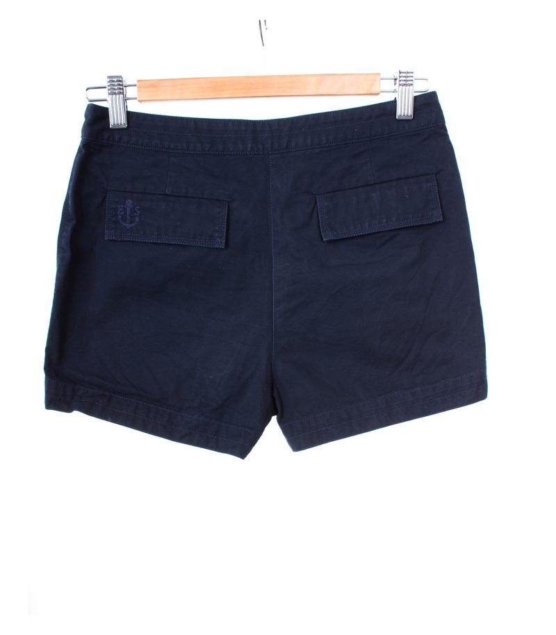 ESCADA SPORT Damen Shorts Chino kurze Hose Gr. DE 36 Blau Baumwolle – Foto 2