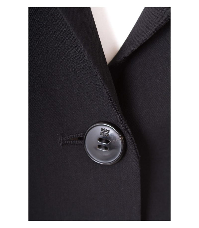 RIANI Damen Hosenanzug Hose Blazer Gr. DE 40 Schwarz Wolle – Foto 4