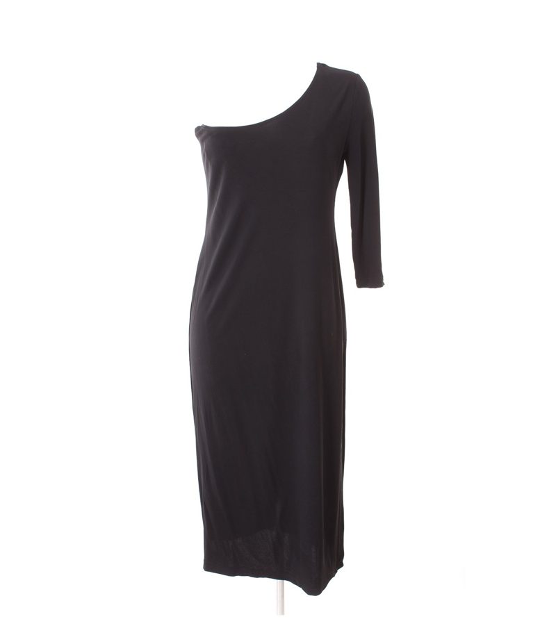 BLACKY Damen Kleid One-Shoulder Gr. DE 36 Schwarz – Foto 1