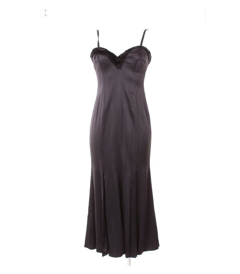VIRMANI Damen Kleid Abendkleid Gr. DE 34 Schwarz – Foto 1