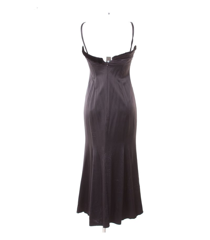VIRMANI Damen Kleid Abendkleid Gr. DE 34 Schwarz – Foto 4