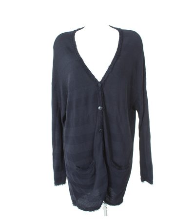MARINA RINALDI Damen Strickjacke Cardigan Strickmantel Gr. DE 40 Viskose