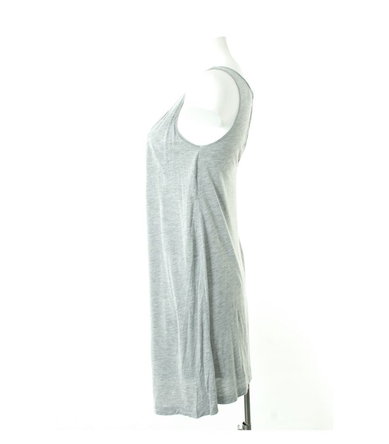 GANT Damen Kleid Freizeitkleid Gr. XS Grau Modal – Foto 2