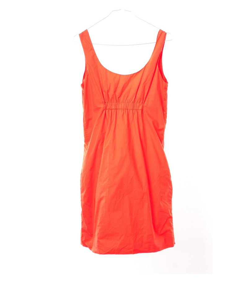COS Damen Kleid Sommerkleid Gr. DE 36 Rot Baumwolle – Foto 1