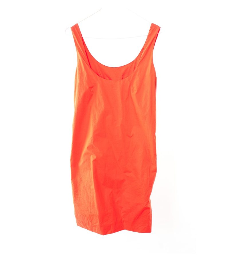COS Damen Kleid Sommerkleid Gr. DE 36 Rot Baumwolle – Foto 2