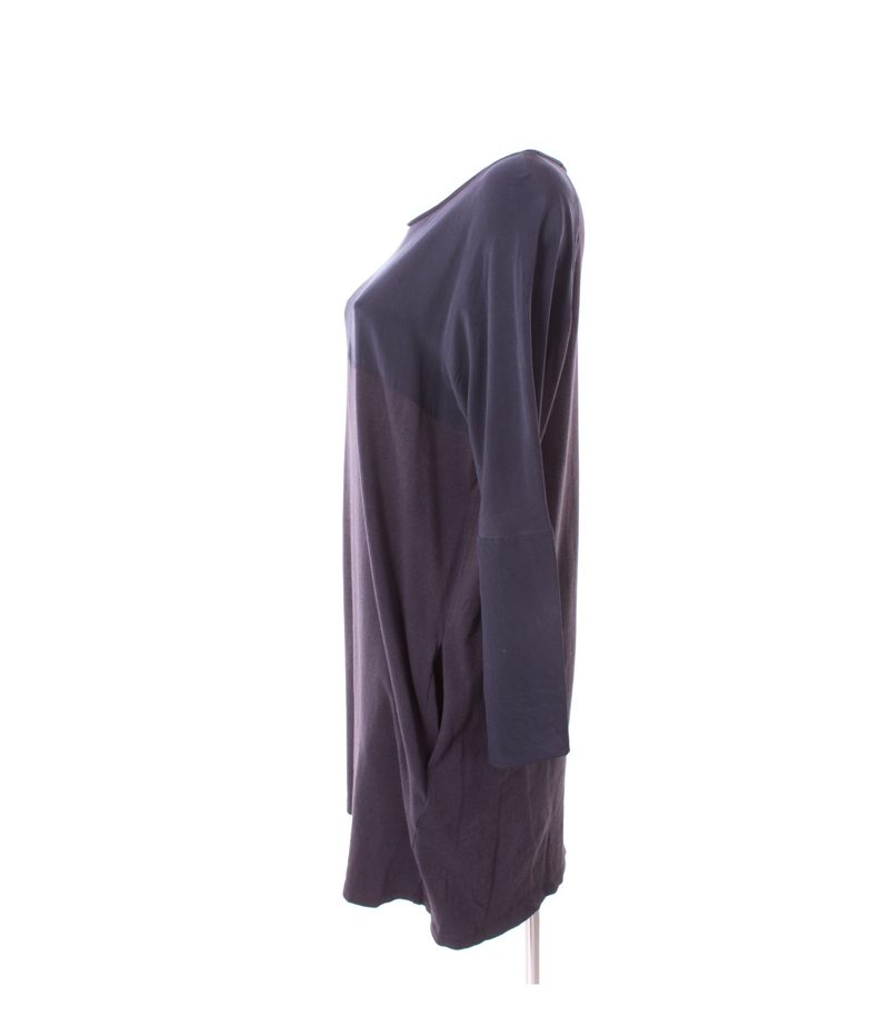 COS Damen Kleid Gr. S Blau Seide Baumwolle – Foto 2