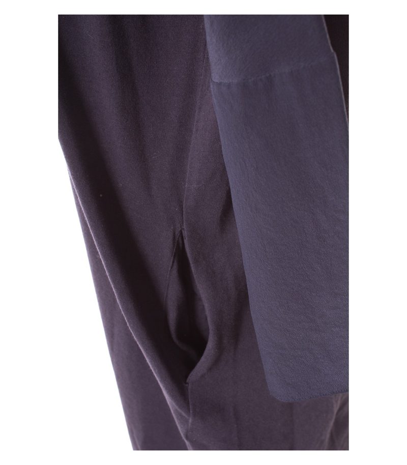 COS Damen Kleid Gr. S Blau Seide Baumwolle – Foto 3