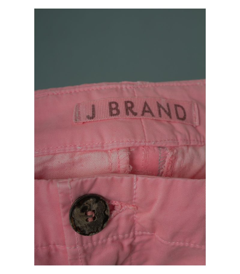J BRAND Damen Hose Gr. W28 Rosa Baumwolle – Foto 3
