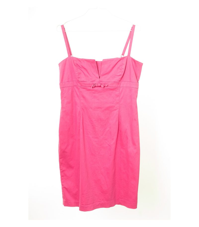 HALLHUBER philosophy Damen Kleid Gr. DE 40 in Telemagenta Baumwolle – Foto 1
